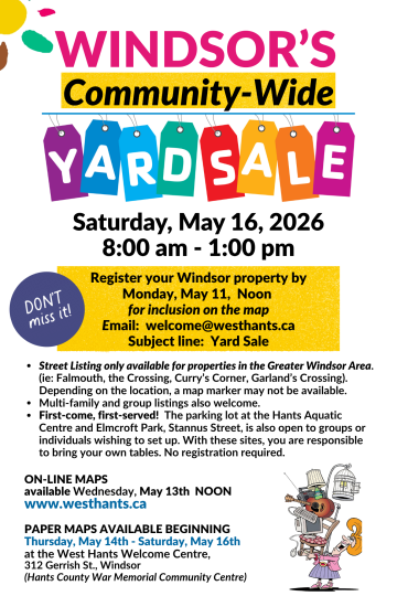 2025 Windsor yard sale 7 x 5 in 6 x 9 in 1