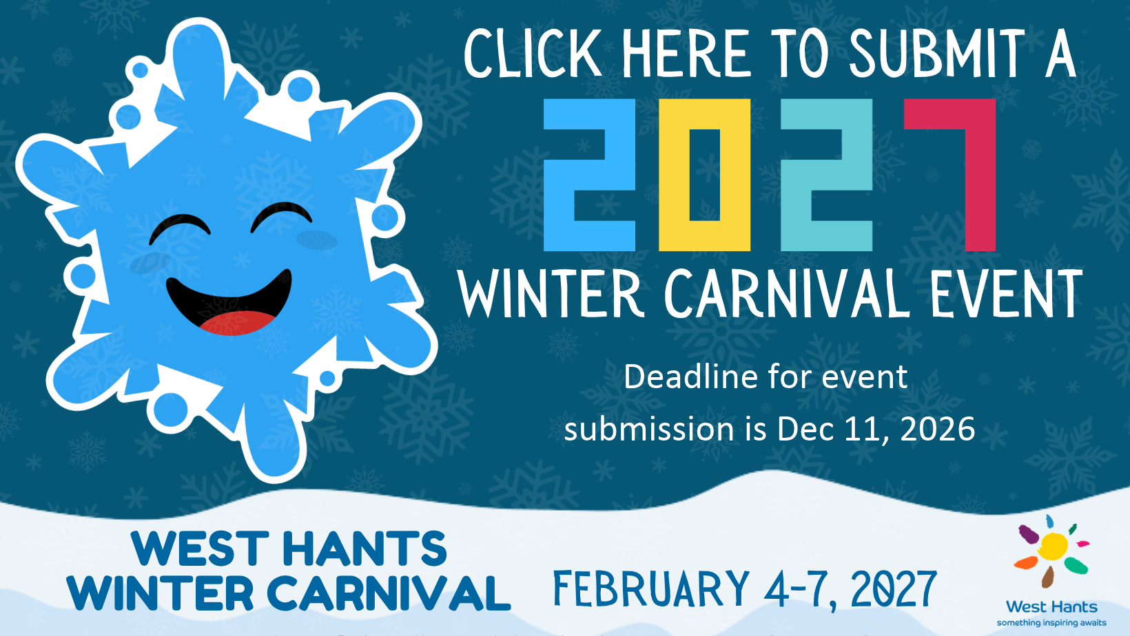 Event submission button for website