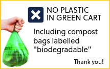 No plastic bags in green cart FINAL