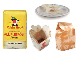 non recylcable paper items