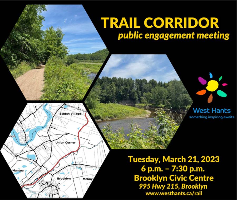 Rail Corridor Public Engagement poster